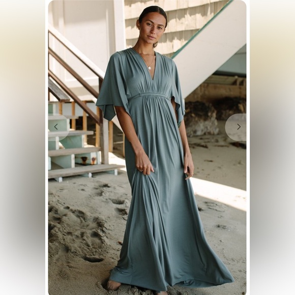 NWT RACHEL PALLY LONG CAFTAN DRESS Sz Medium - Picture 4 of 15